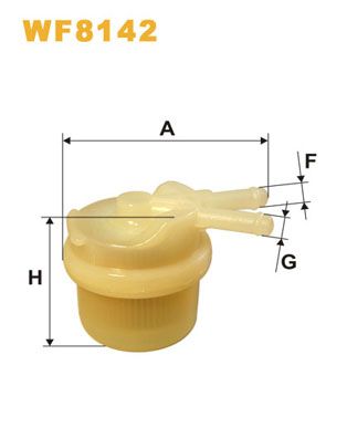 WIX FILTERS Топливный фильтр WF8142